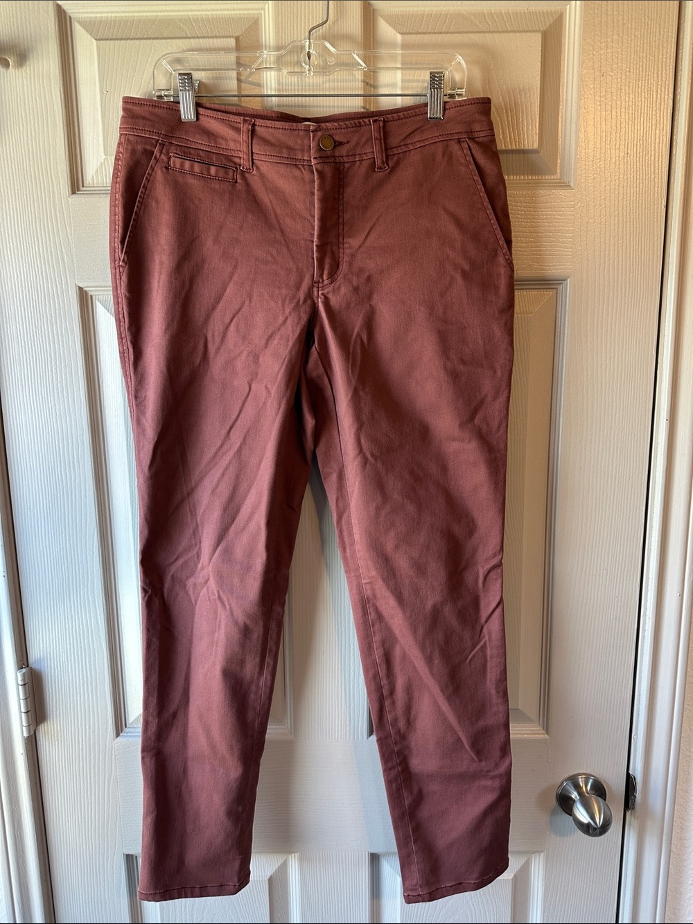 Market & Spruce Women's Skinny Pants in Mauve